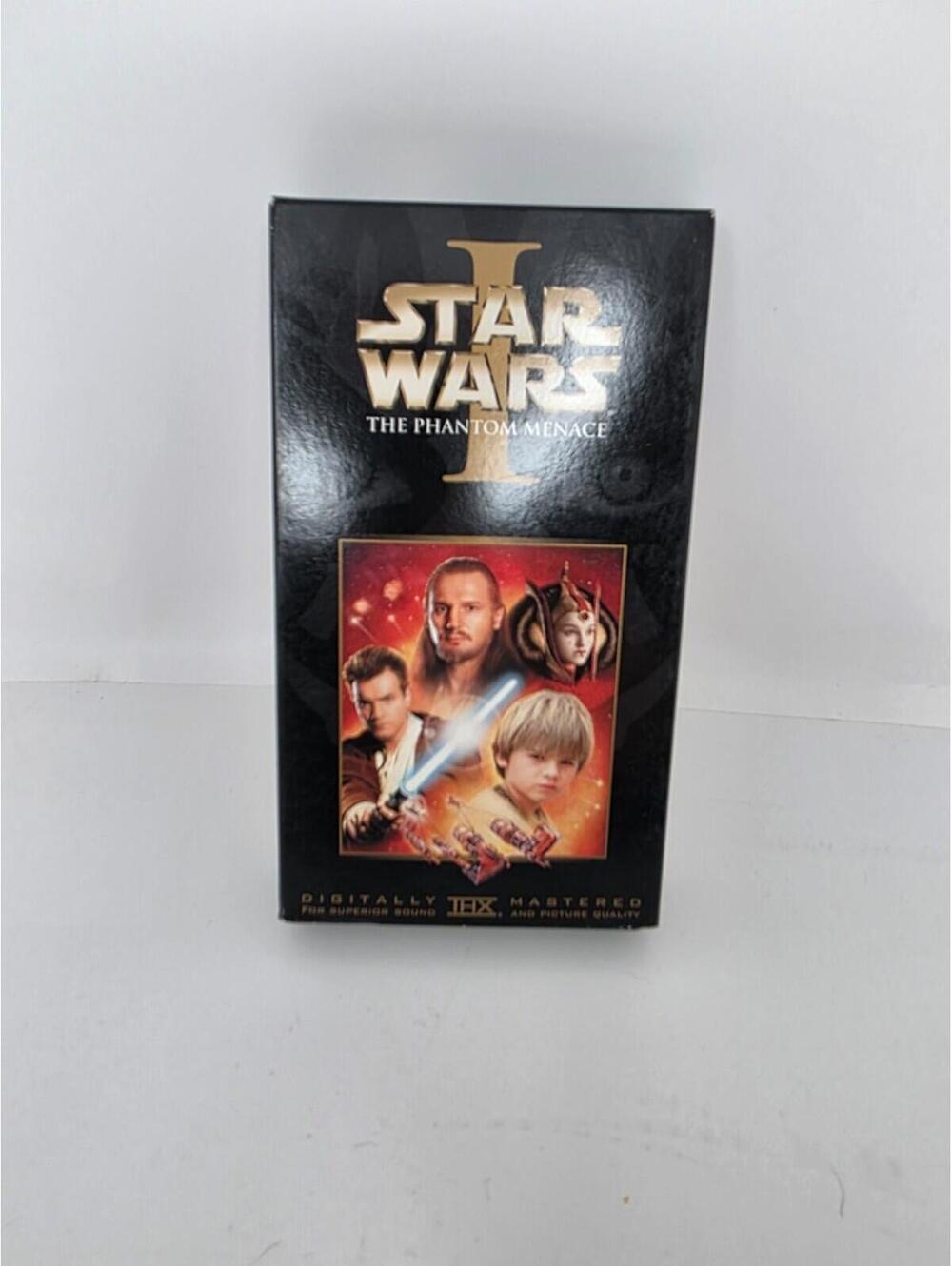 Star Wars The Phantom Menace VHS